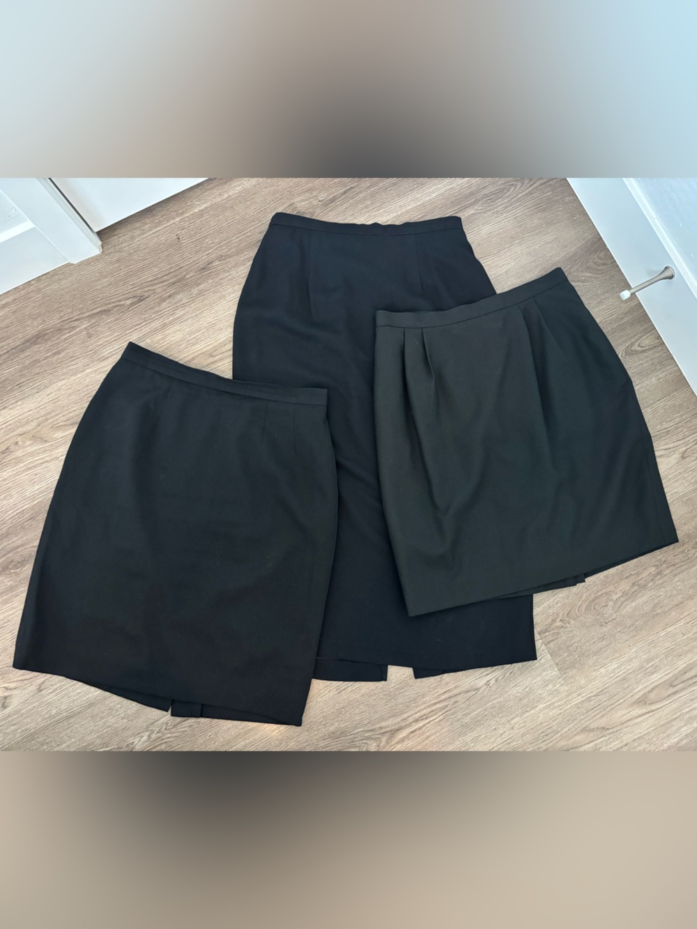 Office Business Black Skirt Bundle - Austin Reed/Sassco Knee & Midi Pencil